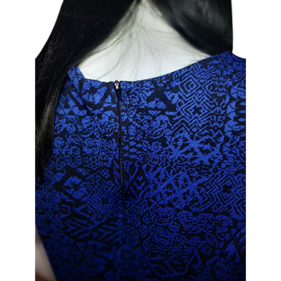 Emerald Sundae Womens Sleeveless Summer Fit and Flare Skater Dress Blue Large - Picture 6 of 15